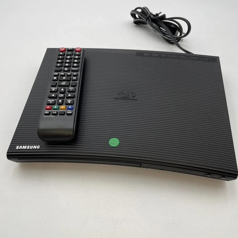 Samsung BD-J5700 Blu-ray & DVD Player Wi-Fi Streaming With HDMI Working W Remote